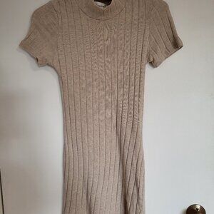 High neck dress